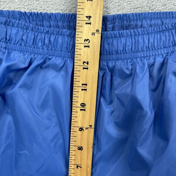 Vintage Nike Track Pants Mens 2XL Blue Windbreaker Waterproof Ankle Zip - Picture 16 of 16
